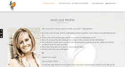 Desktop Screenshot of angeliquebroers.com